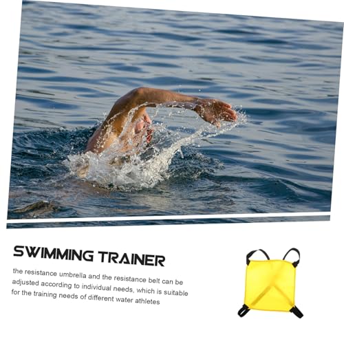 1pc Adjustable Swim Resistance Parachute for Strength Training Portable Swim Harness for Enhanced Speed and Power for Aquatic Workouts and Water Sports