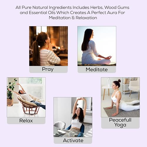 Raajsee Amber Incense Sticks 100 Gm Pack-100% Pure Organic - Natural Hand Rolled Free from Chemicals-Insence for Church,Relaxation, Meditation & Sensual Therapy - color: Amber