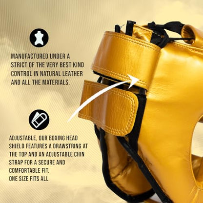 CLETO REYES Boxing Headgear with Face Bar for Men and Women, Protective Head Guard Face Saver, Sparring Fighting Sports - color: White
