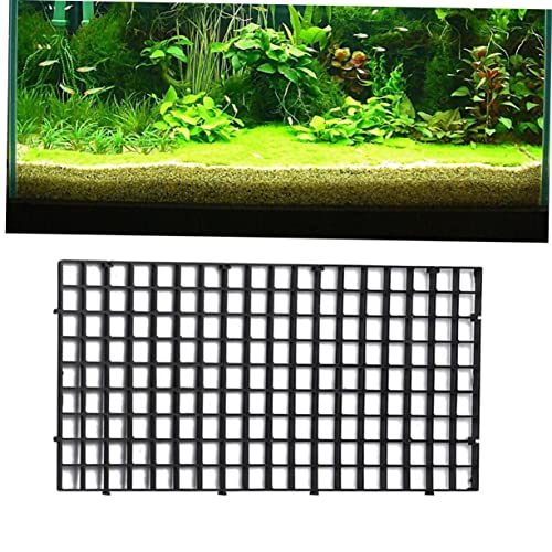 VANZACK 2pcs Aquarium Fry Segregation Net Board Black Fish Divider for Fish Tank Easy Installation Increases Survival Rate
