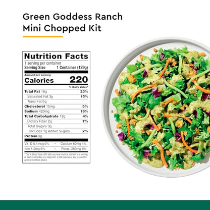 Taylor Farms Green Goddess Ranch Mini Chopped Salad Kit 4.55oz
