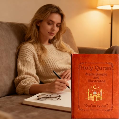 XronSlute The Quran Journey-Holy Quran Made Simple And Illustrated,All 114 Surahs Quran Study Guide,Easy-To-Understand