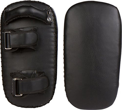 Trademark Innovations 16" Kickboxing MMA Thai Training Kick Pads (Pair), Black