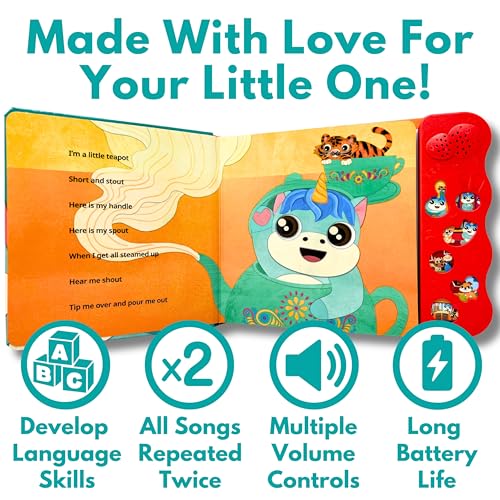 Astro Learns English Bundle Deals — Musical Toys & Interactive Sound Board Book for Toddlers 1-3, Singing & Learning Songs for Babies, Educational Talking Musical Toy, Sing Along Songs