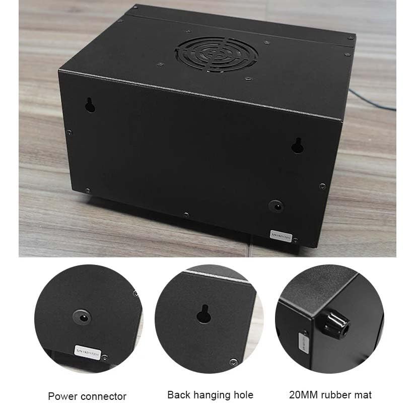 Boxing Timer, Gymnastics Timer,with Large Display, Multiple Preset Options, Adjustable Round/Rest Time for Boxing Gym, Fitness Training