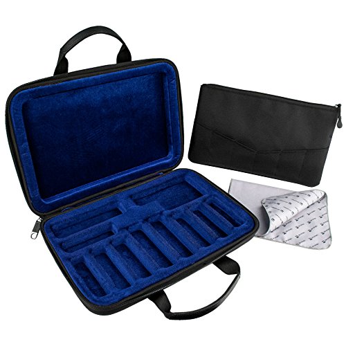 Protec WMC10 10-Piece Woodwind Mouthpiece Case - size: Protects up to 10 Mouthpieces, style: Case