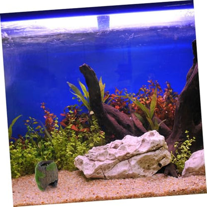ULTECHNOVO 1pc Simulated Wine Barrel Aquarium Ornament Landscape Ornament for Fish Tank Hiding Cave Ornament Fish Tank Decor Aquarium Decoration Simulation Barrel Hiding Cave