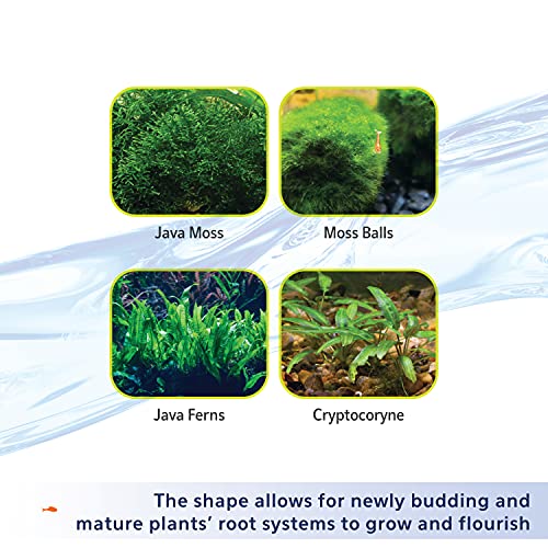 Aqueon Plant and Shrimp Aquarium Substrate, 5 Pound, 4 Count - size: 5 Pounds, 4 Count
