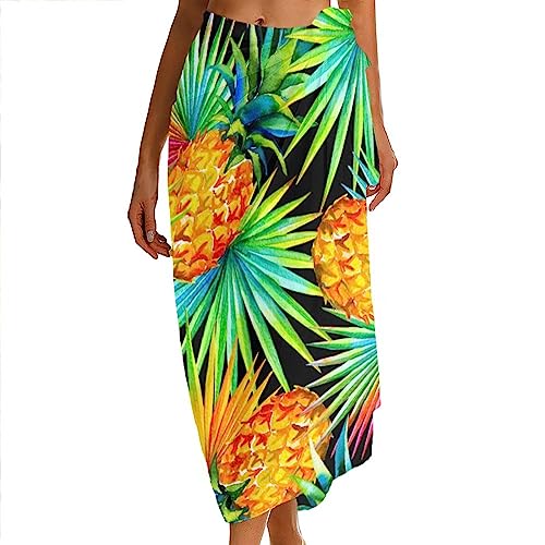 Women Swimwear Pareo Beach Cover Up Bikini Sarong Swimsuit Wrap Skirts - color: Color238