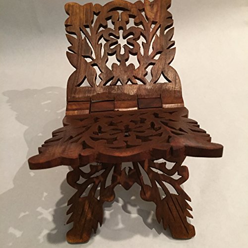 기도 책 홀더 스탠드 독특한 휴일 선물 리할 레할 레일 나무 조각 선물 39.4cm x 17.8cm(15.5인치 x 7인치)