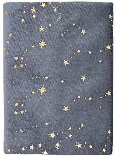 BLBMH 5.5x8.5 Fabric Book Cover for Paperback Bible for Women - Velvet Grey - color: Velvet Grey, size: 8.7in