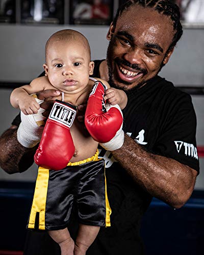 TITLE Boxing 3.5” Mini Boxing Gloves: Keyrings, Mini Boxing Gloves, Boxing Novelty Items, Boxing Gear - color: Red