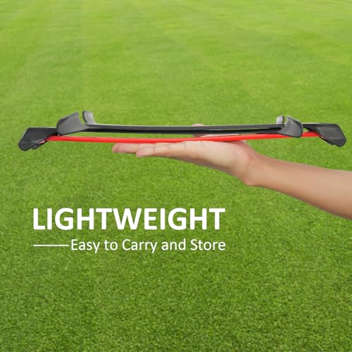 Premium Adjustable and Collapsible Hurdle and Agility Ladder Set for Athletes, Super Portable and Lightweight, with Carrying Bag