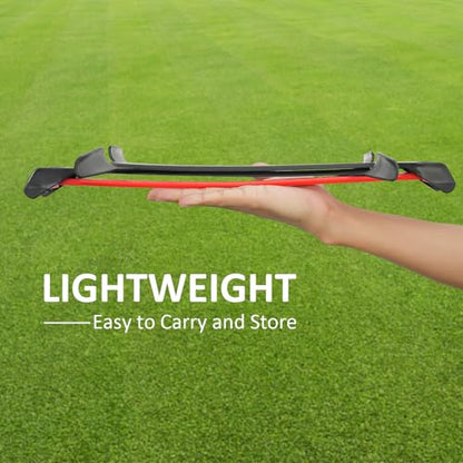 Premium Adjustable and Collapsible Hurdle and Agility Ladder Set for Athletes, Super Portable and Lightweight, with Carrying Bag