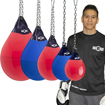 Ringside Tsunami Water Heavy Bag - color: BLUE, size: 180 LB