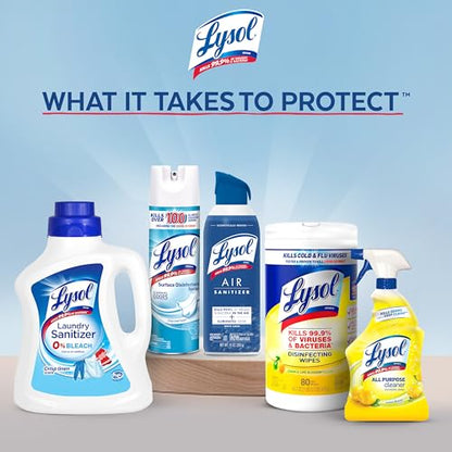 Lysol Air Sanitizer Spray with Bacterial Odor Eliminator for Home & Office, Sanitizing Air Spray, Air Freshener Alternative, Simple Fresh Scent,10 oz (Pack of 6) - size: 10 Ounce (Pack of 6)