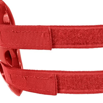 Cliff Keen Fusion Wrestling Headgear - color: Scarlet / Scarlet