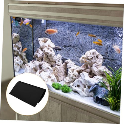 BESTonZON Reptile Terrarium Mat Thick Non Slip Fish Tank Bottom Pad Mat for Aquariums Durable Insulated Aquarium Leveling