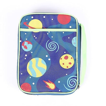 Swanson Christian Products - Bible Cover Canvas - Screen Printed Design - to The Moon - Medium