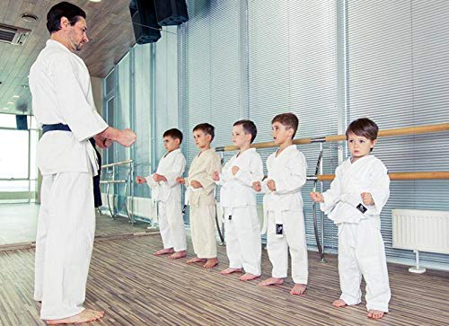 Hawk Sports Karate Uniform for Kids & Adults Lightweight Student Karate Gi Martial Arts Uniform with Belt - size: 3 (5'3'' / 130lbs)