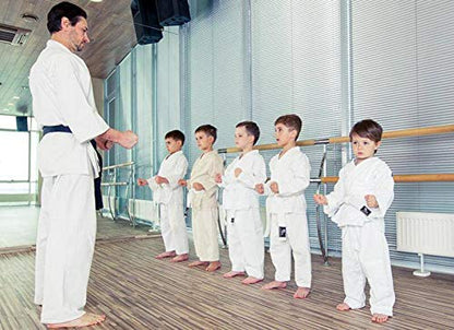 Hawk Sports Karate Uniform for Kids & Adults Lightweight Student Karate Gi Martial Arts Uniform with Belt - size: 3 (5'3'' / 130lbs)