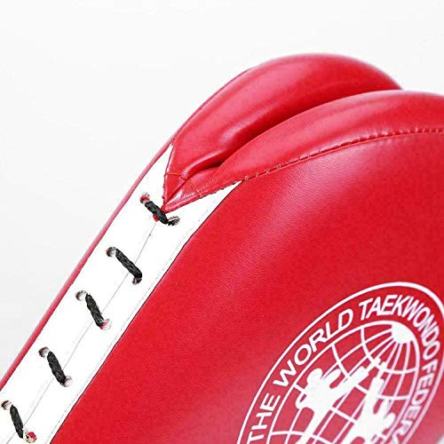 ausuky Taekwondo Double Kick Pad Target Tae Kwon Do Karate Foot Practice - color: Blue