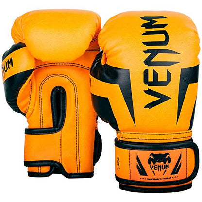 Venum Venum Elite Boxing Gloves Kids - color: Neo Orange, size: Small