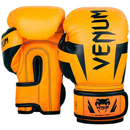 Venum Venum Elite Boxing Gloves Kids - color: Neo Orange, size: Small