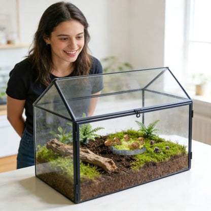 Snail Food and Water Bowl Terrarium Feeding Dish for Tank Supplies