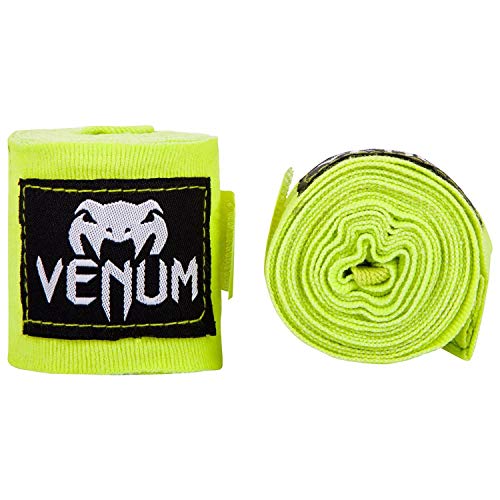 Venum Boxing Hand Wraps - color: Neo Yellow, size: 4-Meter
