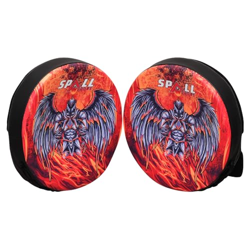 Curved Boxing Pads - Boxing Mitts and Punch Pads, Muay Thai MMA Focus Boxing Mitts Suitable for Boxing, Kickboxing, Karate, and Martial Arts - color: HF-Multi