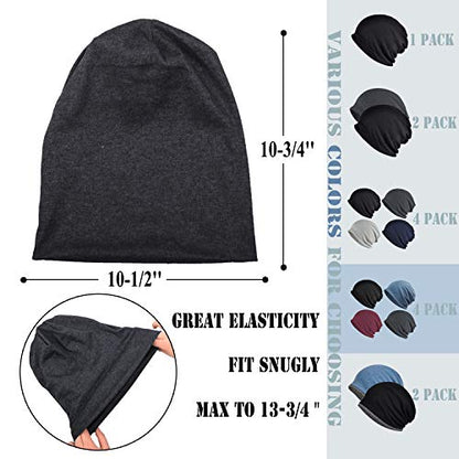 Cotton Slouchy Beanie Hip-Hop Soft Lightweight Running Beanie Adult Skull Hats Cap for Men Women - color: Closetop-b