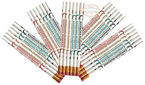 Ramadan Pencils [24] Ramadan Kids Favors Ramadan Decoration Eid Favors Eid Gift Muslim Gifts (24 Pencils) - color: 24 Pencils