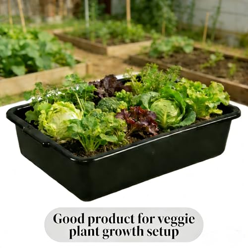 Commercial Bus Tubs, Bus Box/Tote Box, Set of 4, Black (23 L) - size: 23 L