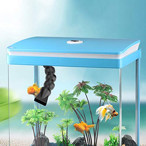 TOPINCN Aquarium Long Water Outlet Nozzle, Flexible 360 Degree Rotatable Duckbill Water Outlet Nozzle Pipe End Outflow Pump End Plumbing Fitting(Large Duckbill Nozzle)