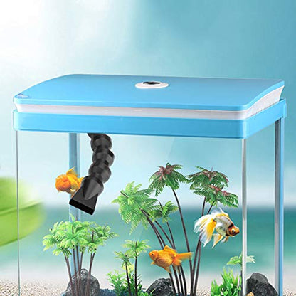 TOPINCN Aquarium Long Water Outlet Nozzle, Flexible 360 Degree Rotatable Duckbill Water Outlet Nozzle Pipe End Outflow Pump End Plumbing Fitting(Large Duckbill Nozzle)