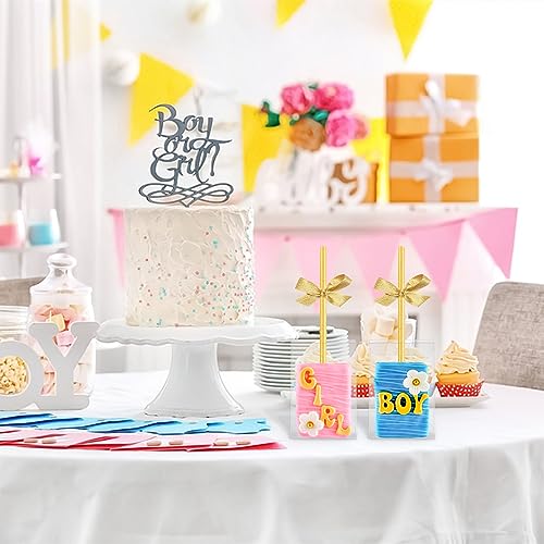 Jutieuo 45 PCS 3.5x2.4x1.38 Inches Clear Rice Krispie Treat Boxes with Hole Individual Cakesicle Boxes Transparent PET Plastic Candy Macaron Boxes Baby Shower Party Favors Box - color: 3.5x2.4x1.38 Inch