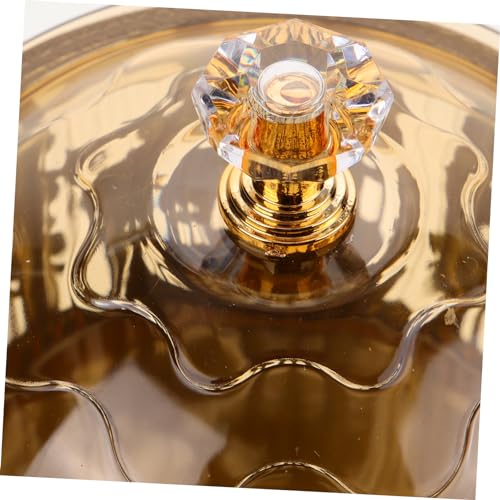 ABOOFAN Metal Tray Eid Mubarak Candy Tray Dessert Serving Dried Fruit Container Eid Candy Dish Mubarak Dessert Ramadan Plates Tableware Box Plastic
