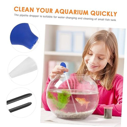 BESPORTBLE 4Pcs Fish Tank Cleaning Tools Aquarium Tweezers and Pipette for Easy Waste Removal and Plant Care and for