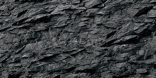 VIP. LINE 3D Effect Black Stone Texture Aquarium Background Poster Fish Tank Backdrop Decorations PVC Background (60" x 20"/ 152 x 51cm) - size: 60" x 20"/ 152 x 51cm