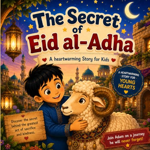 The Secret of Eid al-Adha: A Heartwarming Story for Kids: Islamic Short Story Ages 3–8 | EID Mubarak Gift (Islamic Stories For Kids)