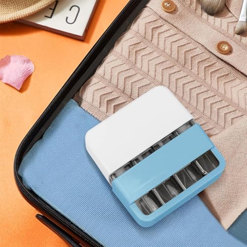 4-in-1 Travel Toiletry Bottles | Leakproof Refillable Containers for Liquids | Portable Travel Accessories for Shampoo and Body Wash - color: Blue