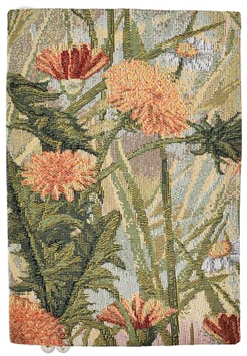 BLBMH A5 Fabric Book Cover for Paperback Journal Notebook- WD Dandelion - color: Wd Dandelion, size: 8.3in