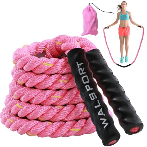 Weighted Jump Rope for Fitness – Heavy Skipping Rope for Women & Adults, Ideal for Home Gym Workouts, Strength Training, Weight Loss, and Boxing - size: 1.5 LBS
