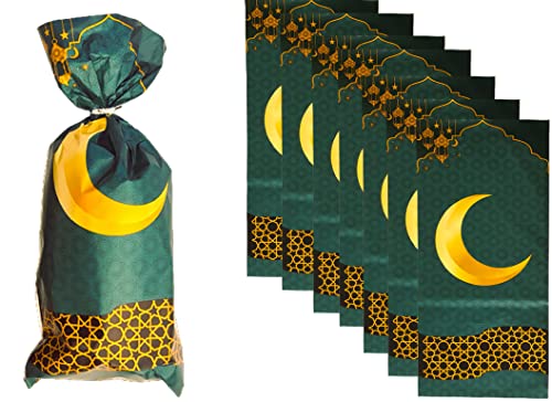 Ramadan Mubarak 50 Goody Bags Happy Eid Customized Party Favors decoration Arabic Novelty Muslim gifts Wholesale Islamic Gifts-Holy Ramadan Muslim (BAGs) - style: BAGs