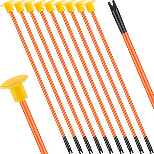 Skylety 10 Pieces Replacement Suction Cup Arrows Replacement Rubber Tip for Archery Set