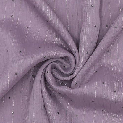 JUMISEE Sparkly Rhinestone Hijab Scarf for Women Glitter Wrinkle Chiffon Muslim Instant Hijab Long Scarves Head Wrap Shawls - color: Purple