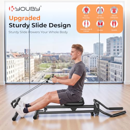 OWLSKY Ab Machine, Adjustable Ab Trainer Machine for Abs Workout at Home Gym, Foldable, Knee Protection, LCD Monitor, Device Holder, 400 LBS,Abdominal Trainer for Stomach Workout - style: Black