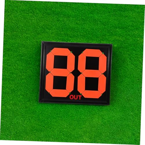 Toyvian Handheld Soccer Substitution Board Fluorescent Design for Referees Manual Score Management Tool for Football Lightweight and Portable Display for Quick Player Changes