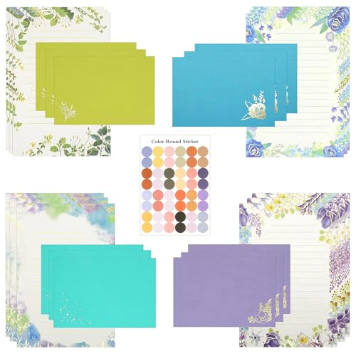 37 Pcs Stationery Paper Envelopes Set - color: Elegant